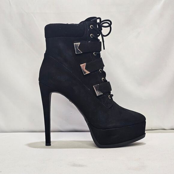 Thalia Sodi Women's Sasha Platform Dress Booties Size 10 Black NWT - Picture 8 of 10